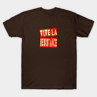 Vive La Resistance Logo T-Shirt